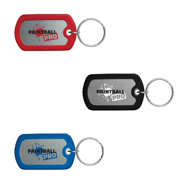 Black color option for Dog Tag Keytag