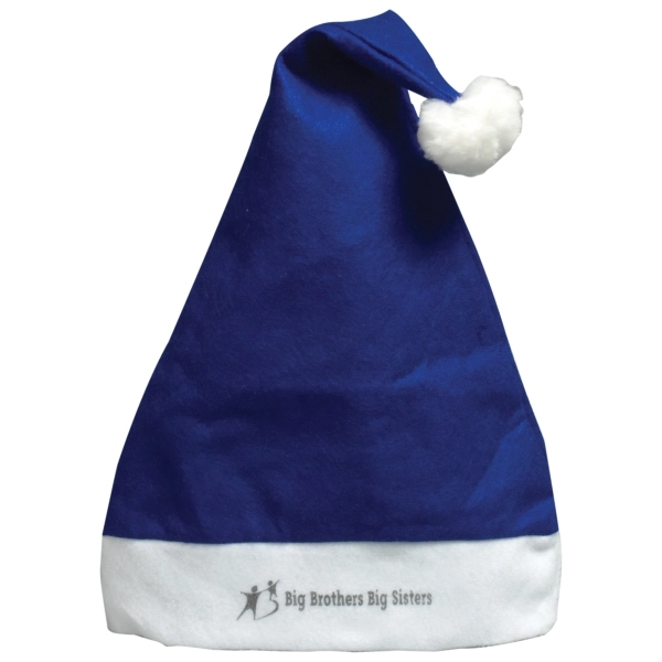 Blue color option for Felt Santa Hat