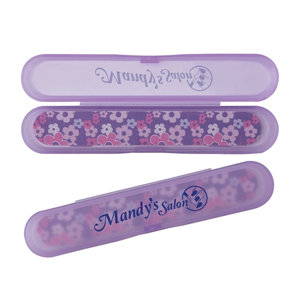Purple color option for Nail File & Case Set