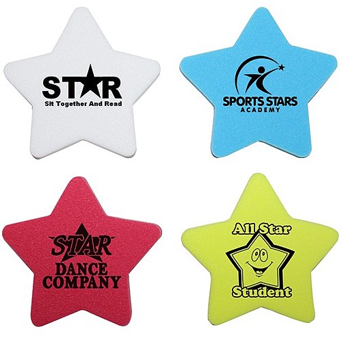 Photo of Die Cut Eraser   Star