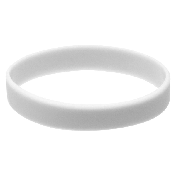 White color option for Blank Wristband