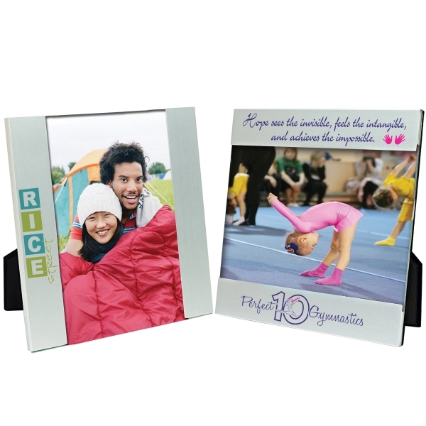 Silver color option for 7 X 5 Aluminum Photo Frame