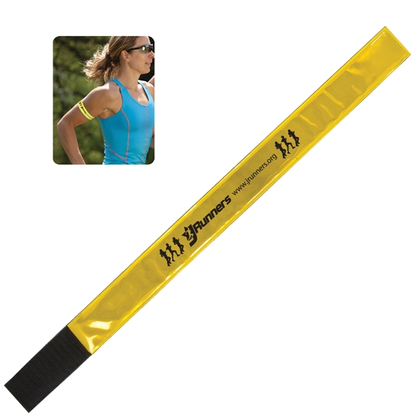 Neon Yellow color option for Reflective Safety Hook And Loop Closure Band