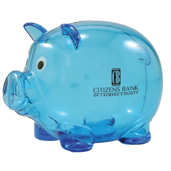 Translucent Blue color option for The Promotional Piggy