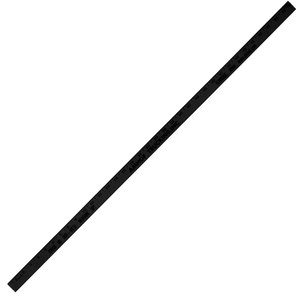 Black color option for Enamel Finish Yardsticks