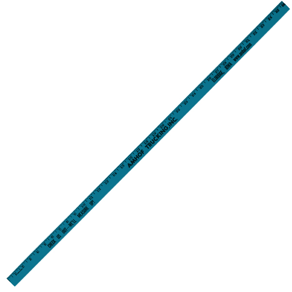 Blue color option for Enamel Finish Yardsticks
