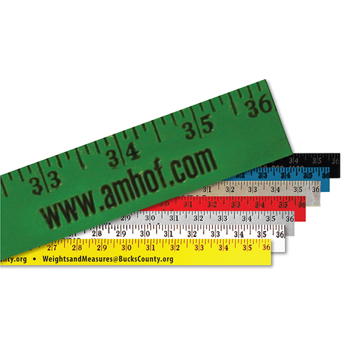 Main photo of Enamel Finish Yardsticks