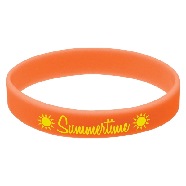 Orange color option for Quick Turn Pad Printed Wristband