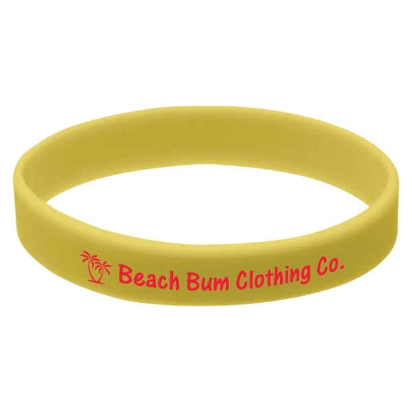 Yellow color option for Quick Turn Pad Printed Wristband
