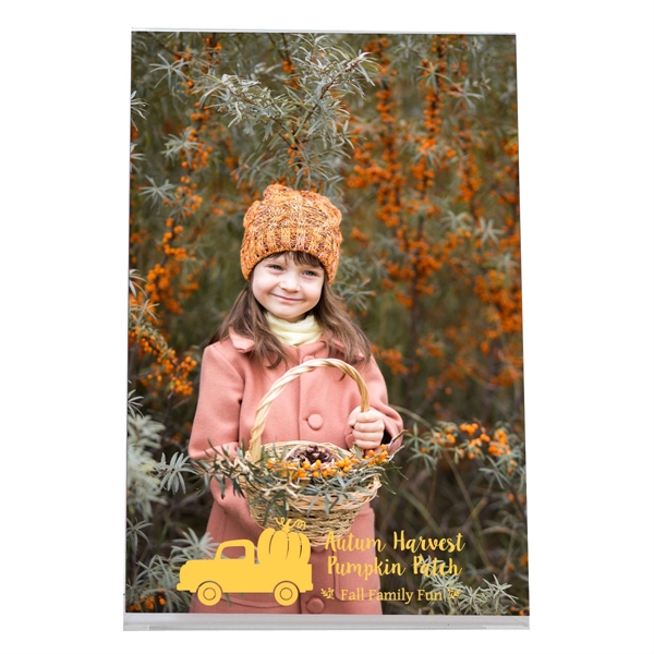 Clear color option for 4 X 6 Easel Frame