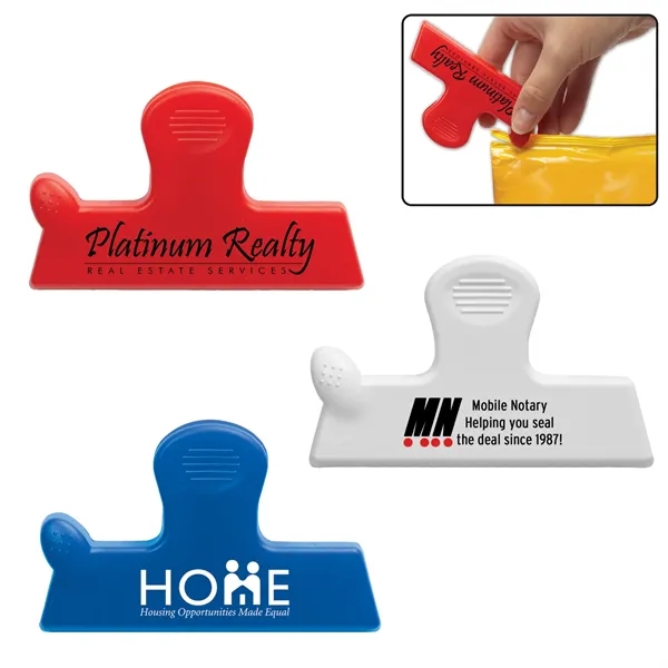 Red color option for Magnetic Rip N Clip Bag Clip