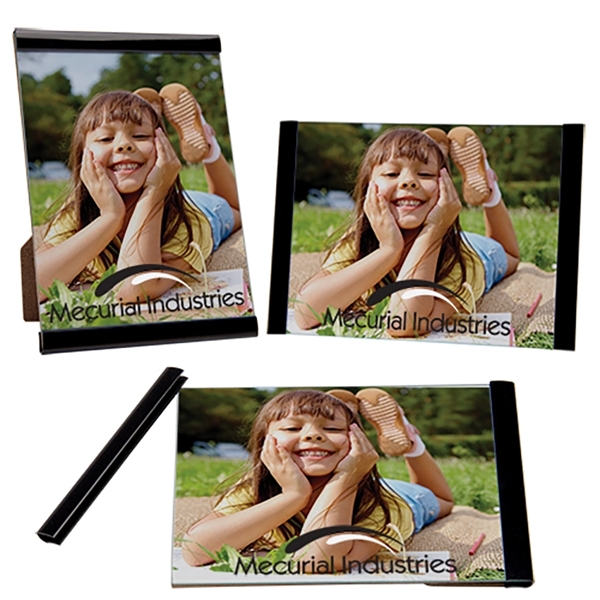 Black color option for 5 X 7 Three Piece Clip Frame