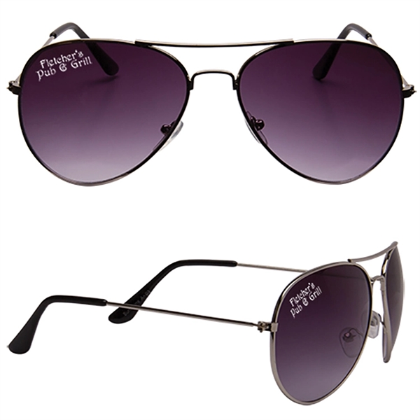 Silver color option for Aviator Sunglasses