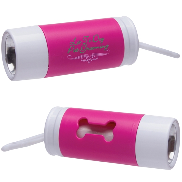 Pink color option for Light Up Waste Bag Dispenser