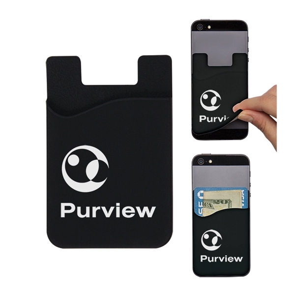 Black color option for Cell Phone Card Holder