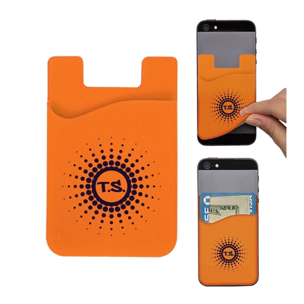 Orange color option for Cell Phone Card Holder
