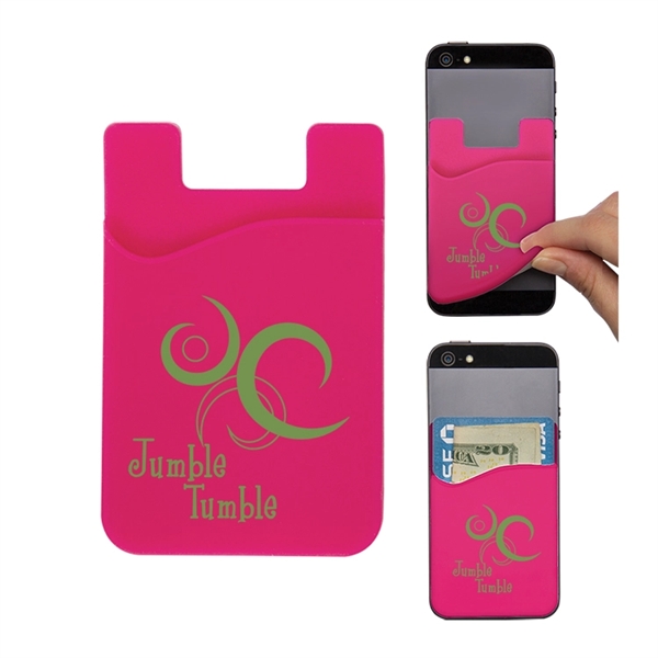 Pink color option for Cell Phone Card Holder