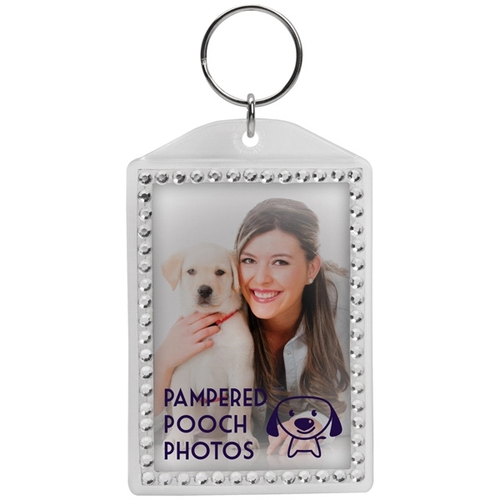 Main photo of Rhinestone Snap In Keytag