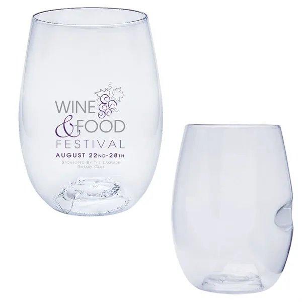 Clear color option for Govino® 16oz Wine Glass