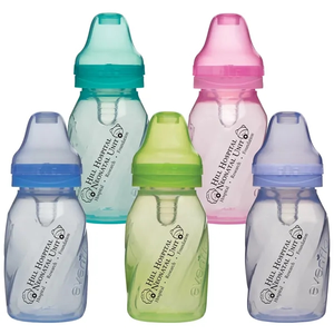 Photo of 4 Oz Assorted Color Evenflo Baby Bottles