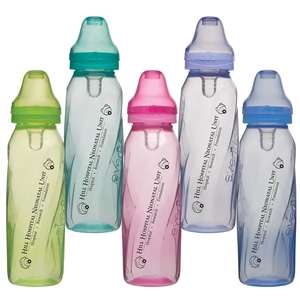 Photo of 8 Oz Assorted Color Evenflo Baby Bottles