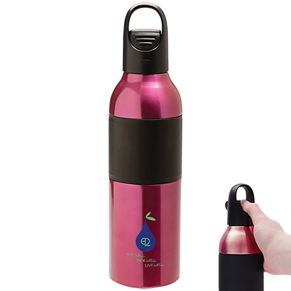 Fuschia Pink color option for 24 Oz. Oxo Push Top Bottle