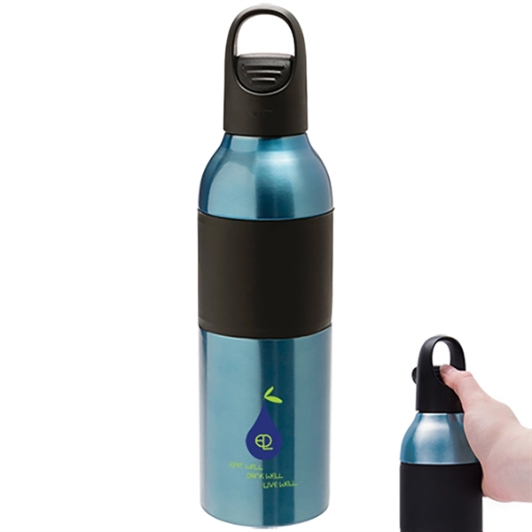 Ocean Blue color option for 24 Oz. Oxo Push Top Bottle
