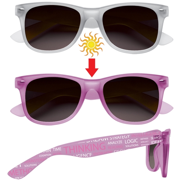 Frost-Purple color option for Color Change Sunglasses