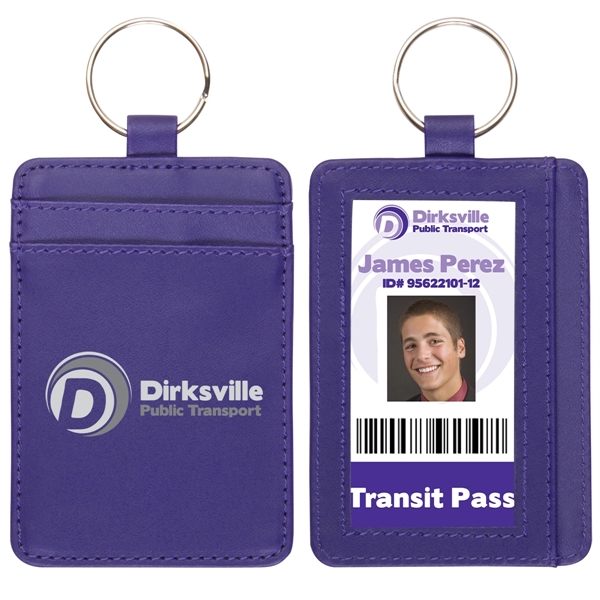 Purple color option for Deluxe Id Holder Wallet