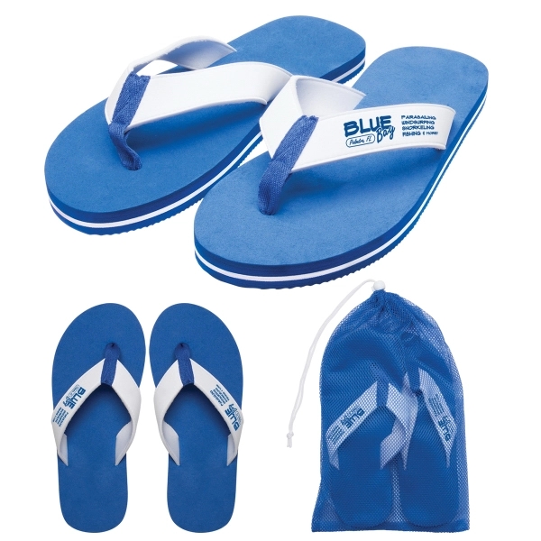 Blue color option for Deluxe Flip Flops
