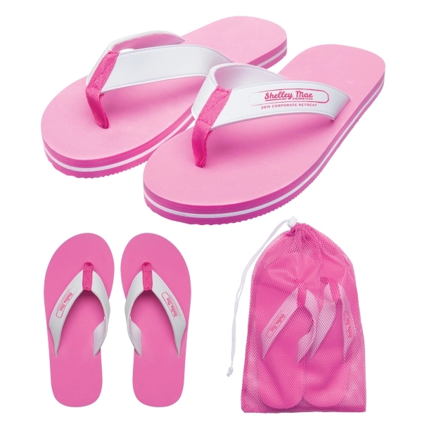 Pink color option for Deluxe Flip Flops