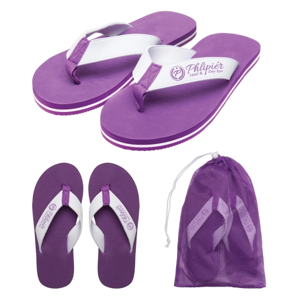 Purple color option for Deluxe Flip Flops
