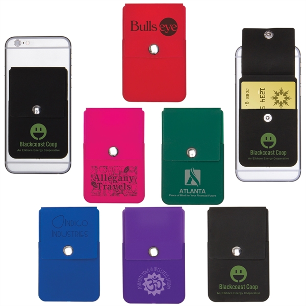 Green color option for Snap Cell Phone Card Holder
