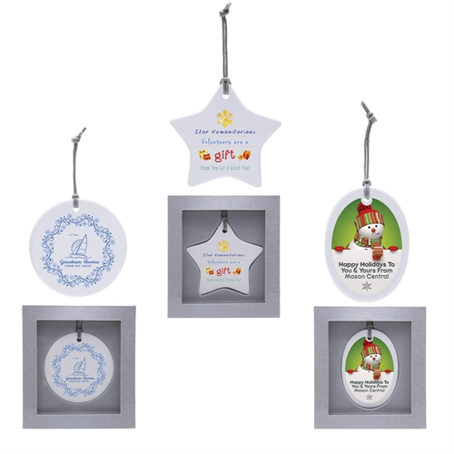 Main photo of Ceramic Holiday Christmas Tree Ornament
