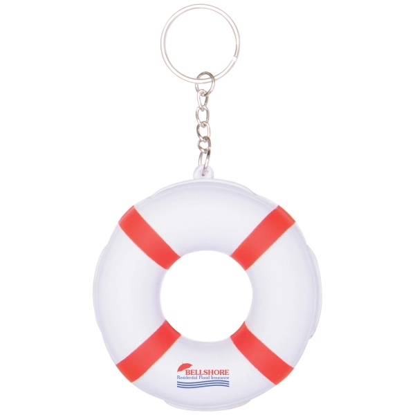 White color option for Lifesaver Keytag