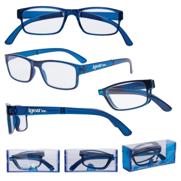 Blue color option for Folding Reading Glasses