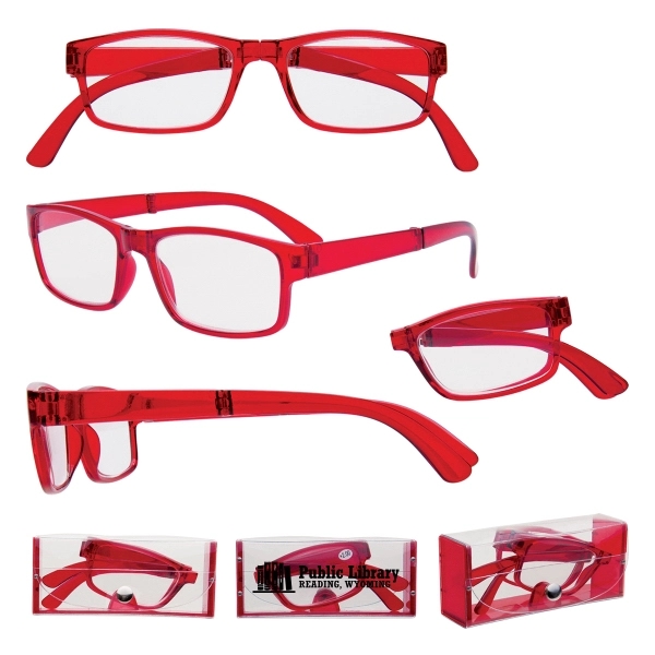 Red color option for Folding Reading Glasses