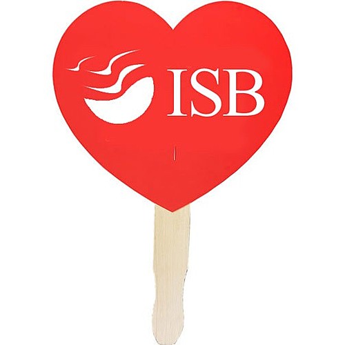 Photo of Heart Shaped Hand Fan
