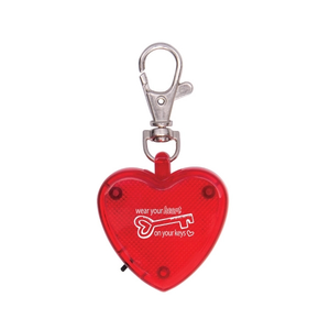 Photo of Light Up Heart Strobe Clip
