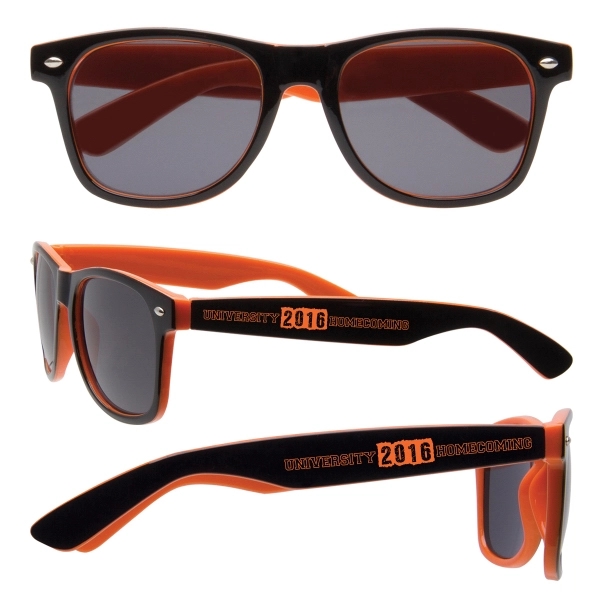 Orange color option for Two Toned Sunglasses