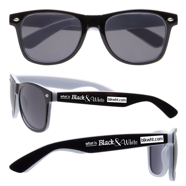 White color option for Two Toned Sunglasses