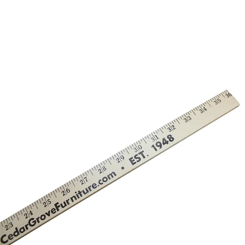 Photo of Heavy Duty Yardsticks  Clear Lacquer Finish