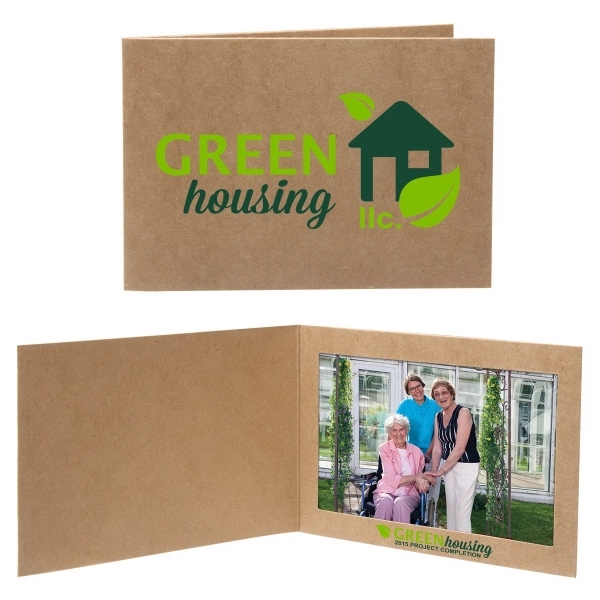 Brown color option for 6 X 4 Kraft Photo Mount