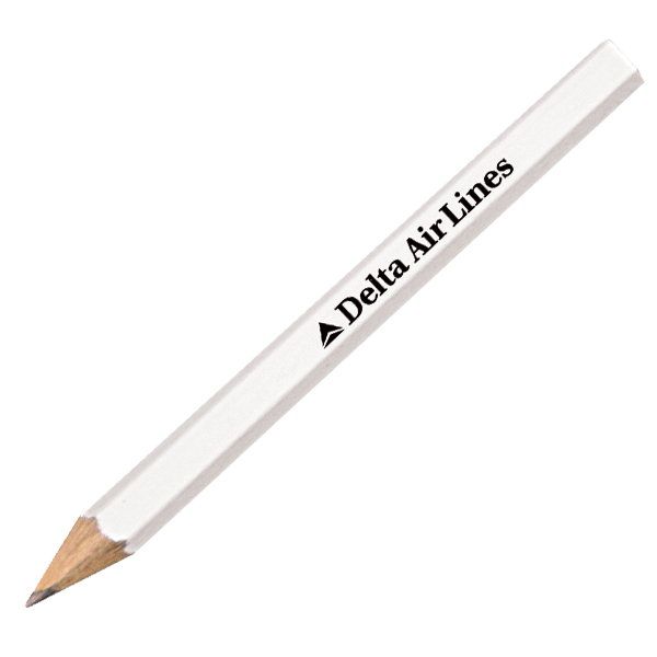 White color option for Hex Golf Pencils