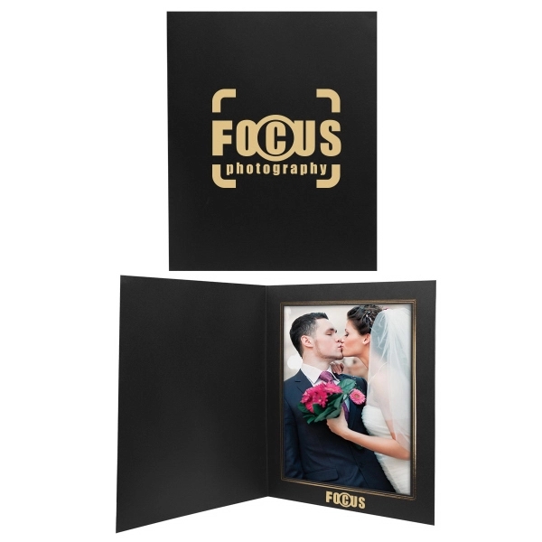 Black-Gold color option for 8 X 10 Classic Photo Mount