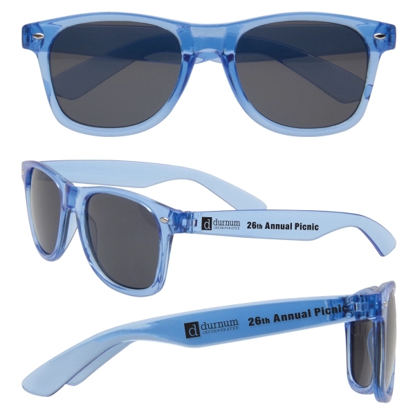 Blue color option for Translucent Sunglasses