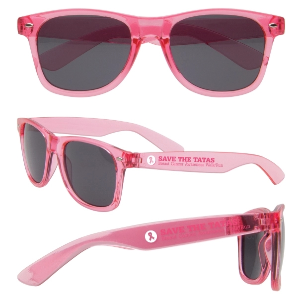 Pink color option for Translucent Sunglasses