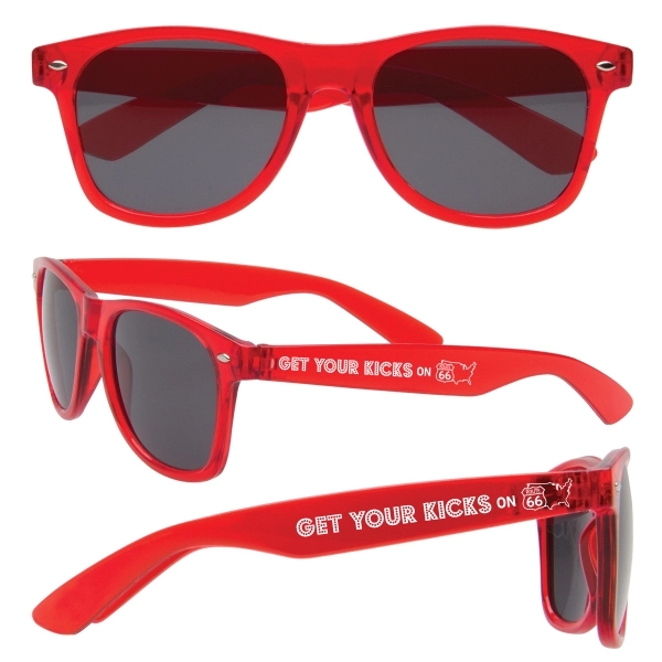 Red color option for Translucent Sunglasses