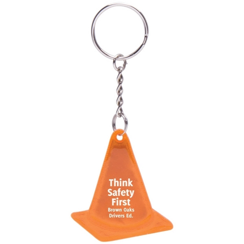 Main photo of Reflective Safety Cone Keytag