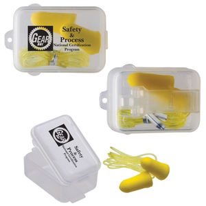 Photo of Corded Foam Earplugs & Case